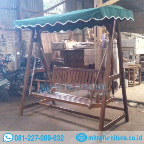 Kursi Ayunan Kayu Jati Kursi Ayunan Taman Mitra Furniture Jepara