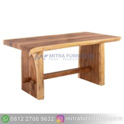 Meja Kayu Trembesi Jepara Tebal​ Custom