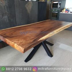 Meja Trembesi Solid Wood Asli Jepara