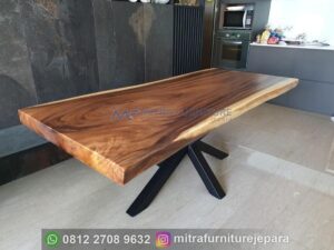 Meja Trembesi Solid Wood Asli Jepara